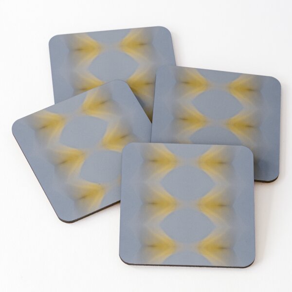 Item preview, Abstract metallic design, yellow meets silver gray designed and sold by Adriana Mueller.