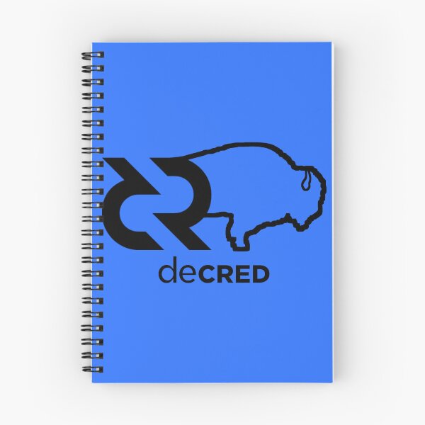 Artikelvorschau, Decred Bison - DCR Blue © v2 (Design mit Zeitstempel von https://timestamp.decred.org/) entworfen und verkauft von OfficialCryptos.