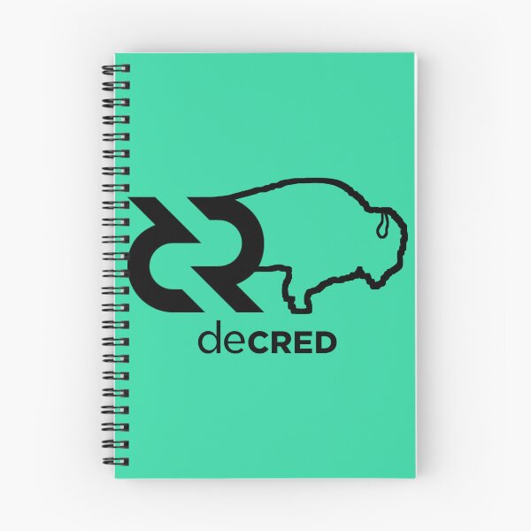 Aperçu de l'œuvre Decred Bison - DCR Turquiose © v2 (Design horodaté par https://timestamp.decred.org/) créée et vendue par OfficialCryptos.