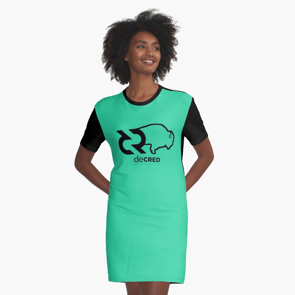 Item preview, Graphic T-Shirt Dress designed and sold by OfficialCryptos.