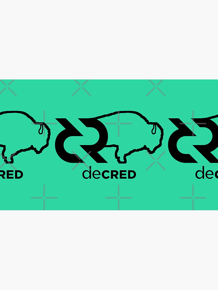 Thumbnail 4 of 4, Coffee Mug, Decred Bison - DCR Turquoise © v2 (Design timestamped by https://timestamp.decred.org/) designed and sold by OfficialCryptos.