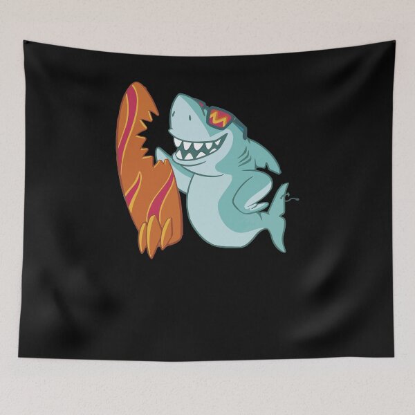 Item preview, shark surfer designed and sold by zaher97.