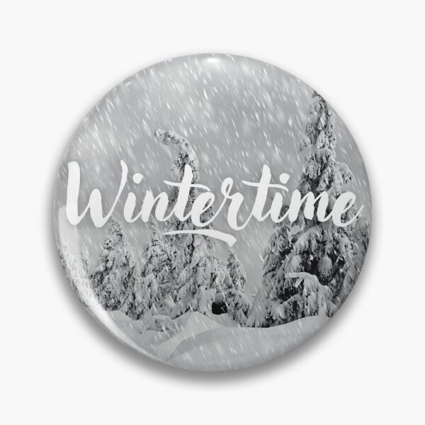 Item preview, Winter Time - Wild Snowing Simple Retro Design designed and sold by lordyswiss.