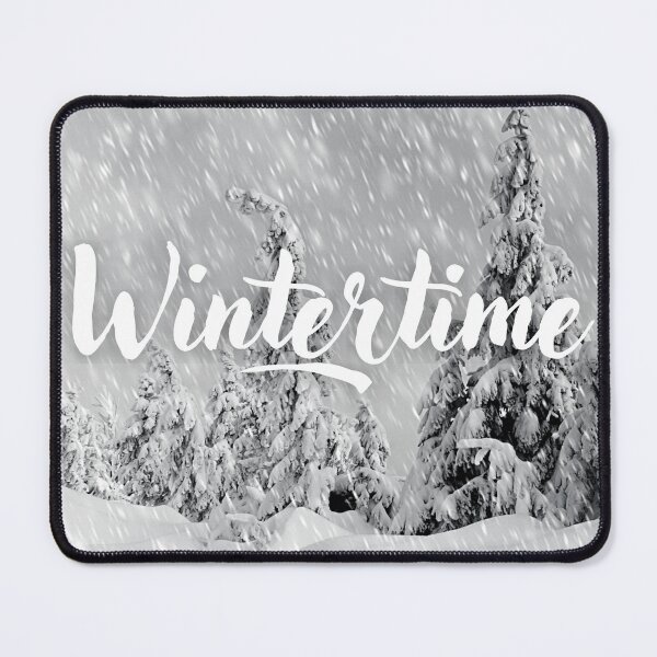 Item preview, Winter Time - Wild Snowing Simple Retro Design designed and sold by lordyswiss.