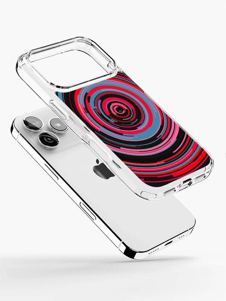 Thumbnail 2 of 5, iPhone Case, Arcs 15 designed and sold by genpythonart.