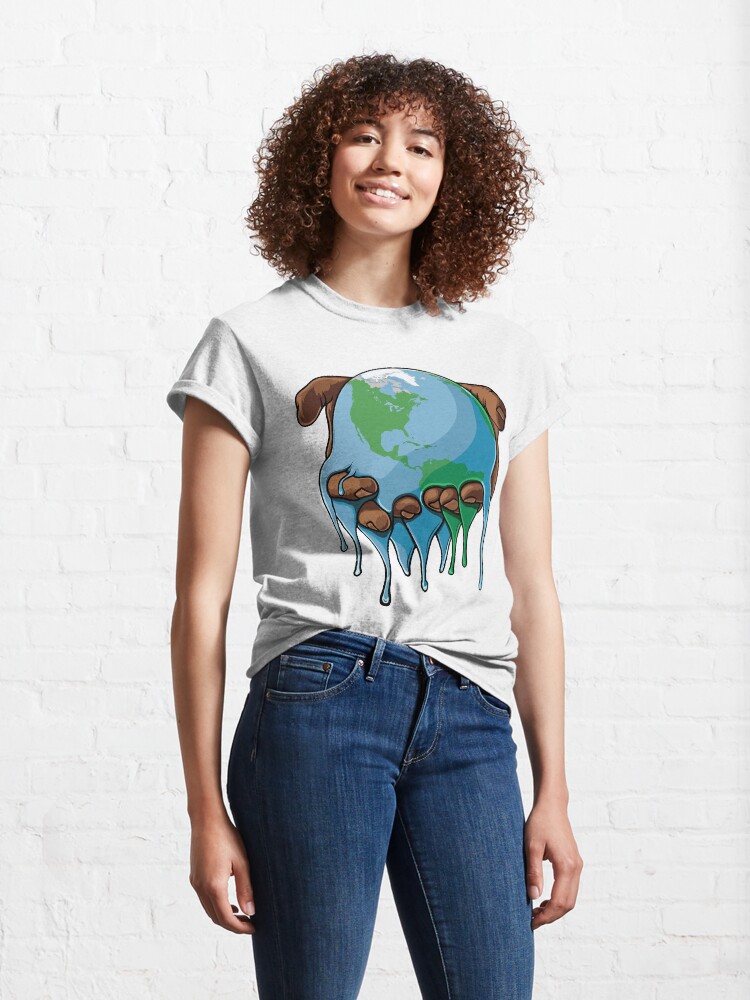 Alternate view of I'm Up Earth Classic T-Shirt