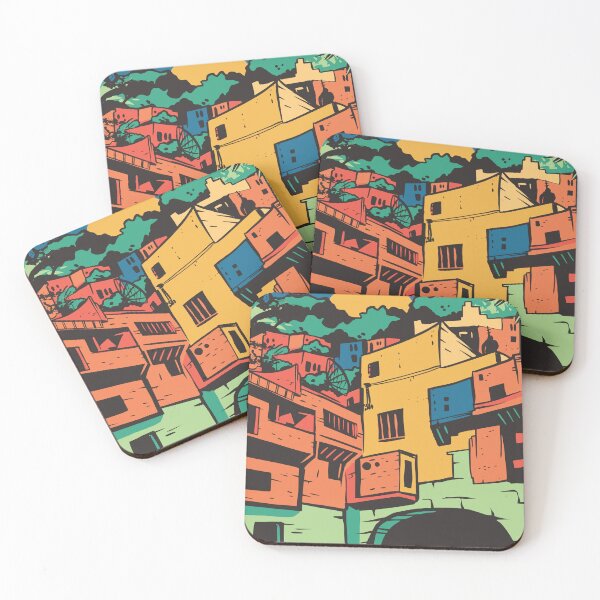 Item preview, Colorful Favela Venceu Brazil designed and sold by MrEddie10.