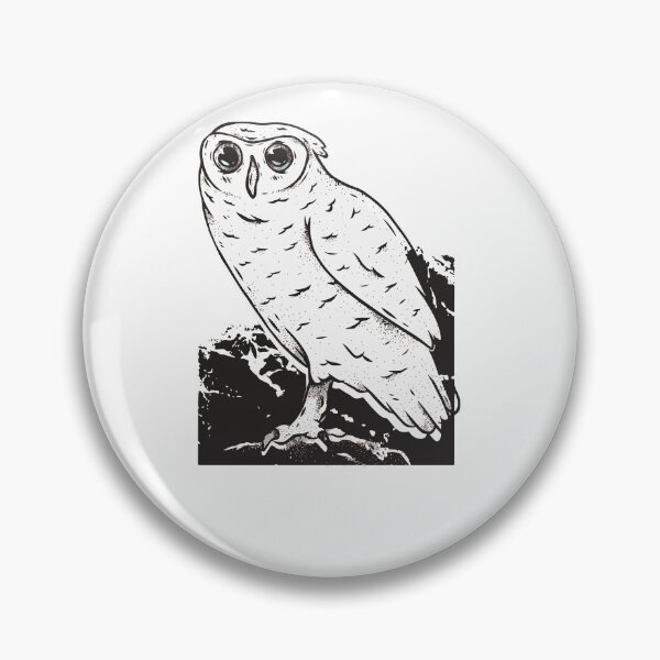 Item preview, white owl designed and sold by zaher97.