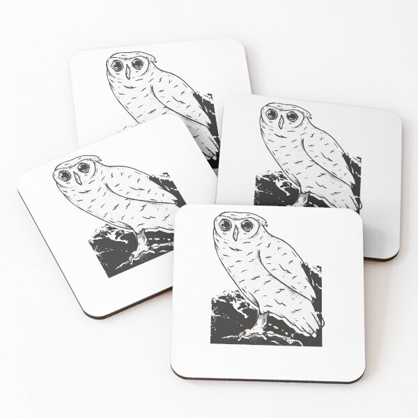 Item preview, white owl designed and sold by zaher97.