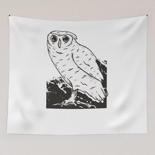 Item preview, white owl designed and sold by zaher97.