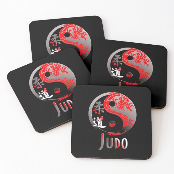 Item preview, Judo Red Dragon - Martial Arts Budo Design designed and sold by Zanshin-Art.