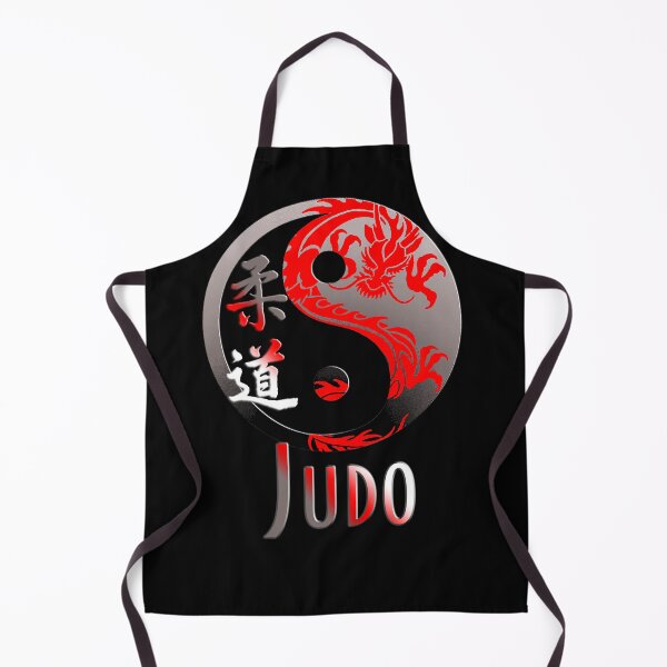 Aperçu de l'œuvre Judo Dragon Rouge - Arts Martiaux Budo Design créée et vendue par Zanshin-Art.