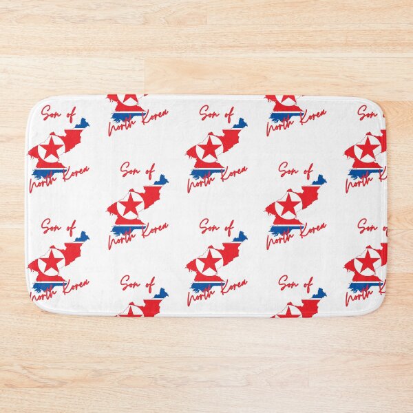 Item preview, Son of North Korea Map Flag designed and sold by NovawayDirect.