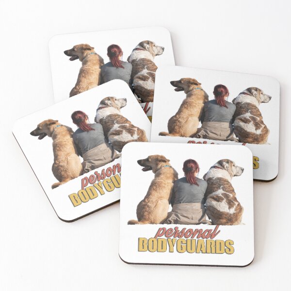 Item preview, Personal Bodyguards Twin Dogs Design designed and sold by Amazing Arts Designs.
