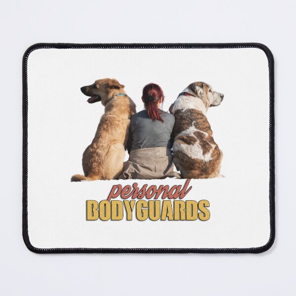 Item preview, Personal Bodyguards Twin Dogs Design designed and sold by Amazing Arts Designs.