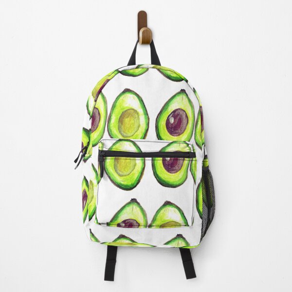 Item preview, Avocado slices pattern on White designed and sold by Monika Howarth.