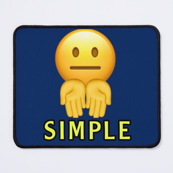 Item preview, Simple emoji  designed and sold by sizamix.