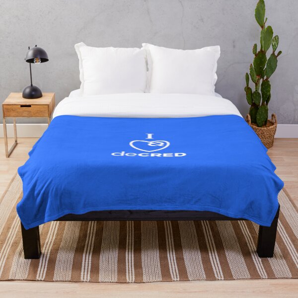 Item preview, Me encanta Decred - DCR Blue © v1 (Diseño con marca de tiempo de https://timestamp.decred.org/) designed and sold by OfficialCryptos.