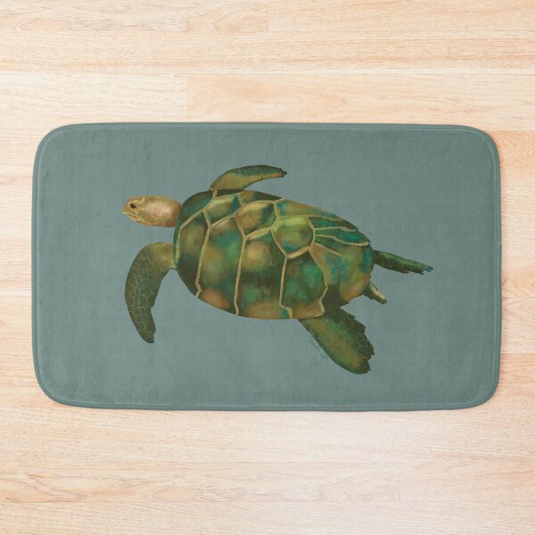 Item preview, Magic sea turtle swimming in the ocean designed and sold by PauwieArtStudio.