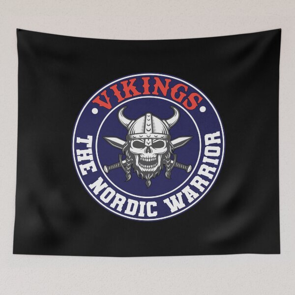 Item preview, Vikings - The Nordic Warrior designed and sold by Sagar Karki.