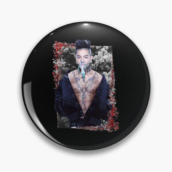 Item preview, Dong Youngbae Big Bang Taeyang Korean Kpop Floral Design| Perfect Gift designed and sold by zellajoh.