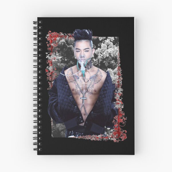 Item preview, Dong Youngbae Big Bang Taeyang Korean Kpop Floral Design| Perfect Gift designed and sold by zellajoh.
