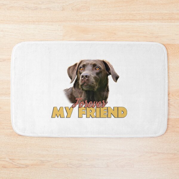 Item preview, Forever My Friend Chocolate Labrador Dog Design designed and sold by Amazing Arts Designs.