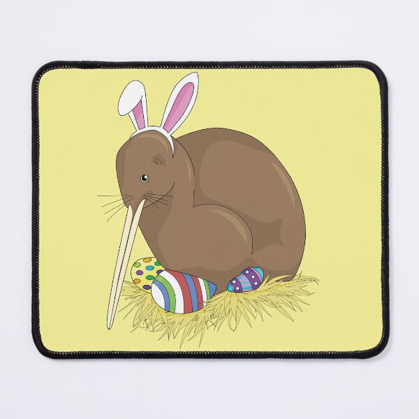 Item preview, Kiwi Bird Easter Bunny with Easter Eggs - Spring  designed and sold by ZennicDesigns.