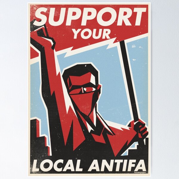 Support Your Local Antifa Poster