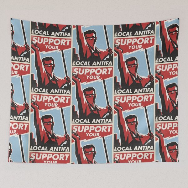 Item preview, Support Your Local Antifa designed and sold by Kounter Propos.