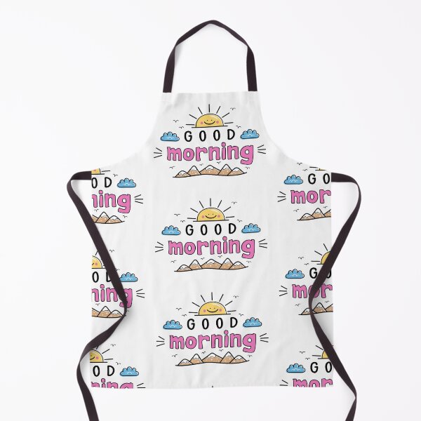 Item preview, GOOD MORNING - wake UP - caffeinate, smile - positive attitude - radiate good vibes - SHINE ON designed and sold by originalsusie.