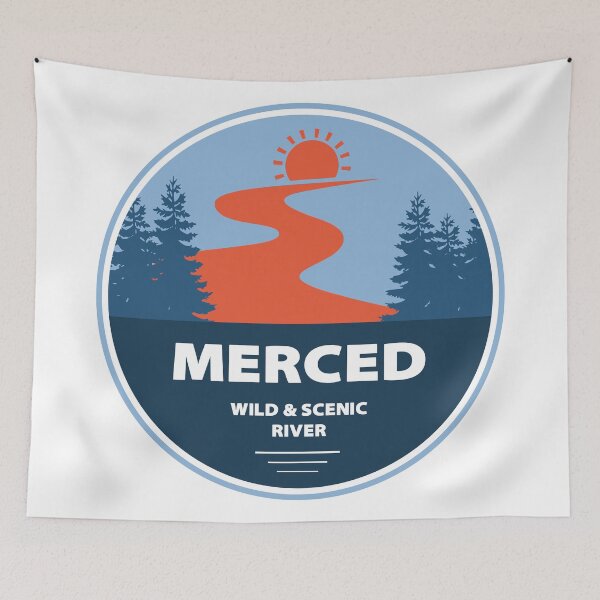 Item preview, Merced Wild And Scenic River California designed and sold by Esskay Designs.
