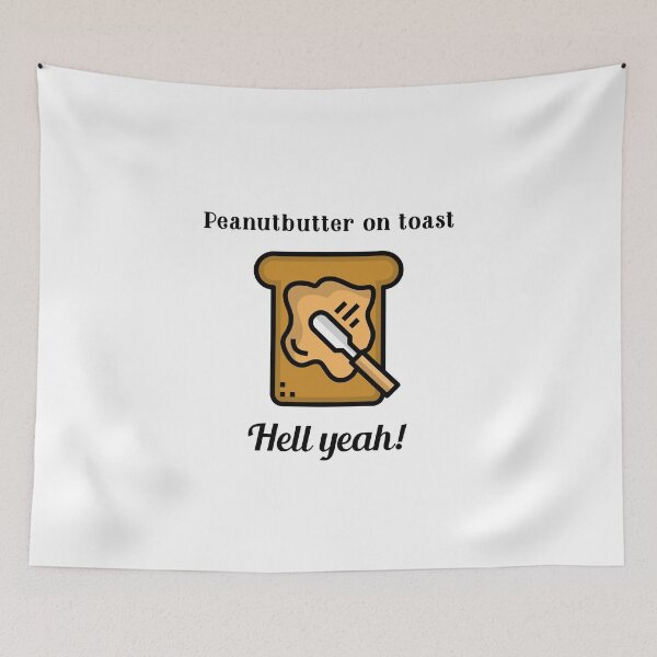 Item preview,  Peanut butter on toast designed and sold by NoelNimmad.
