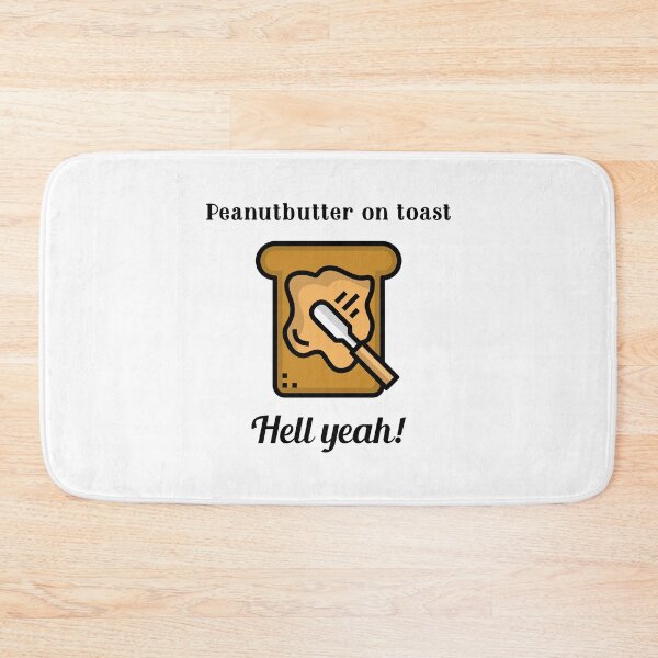 Item preview,  Peanut butter on toast designed and sold by NoelNimmad.