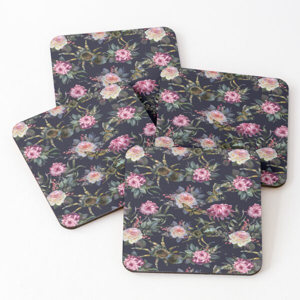 Item preview, flowers,bee,floral designed and sold by grickodd.