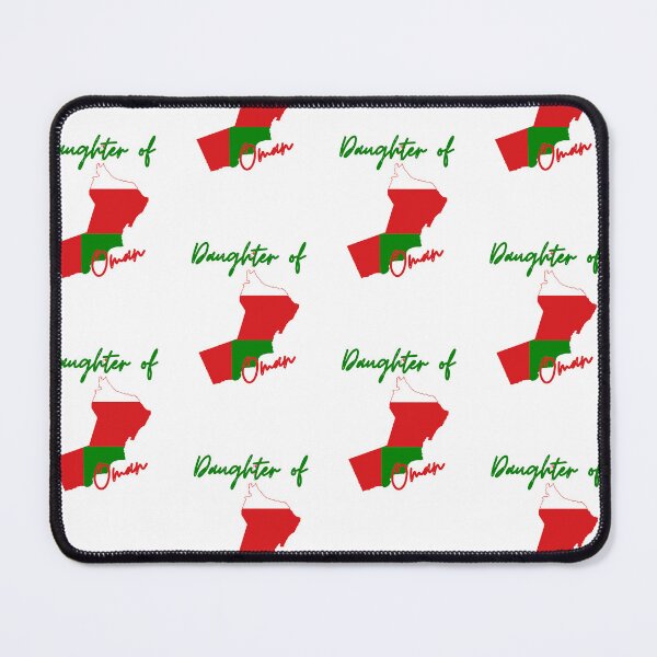 Item preview, Daughter of Oman Map Flag designed and sold by NovawayDirect.