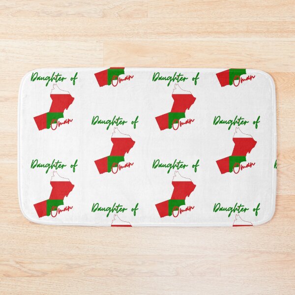 Item preview, Daughter of Oman Map Flag designed and sold by NovawayDirect.