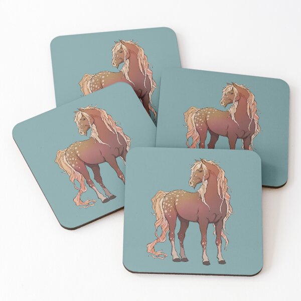 Item preview, Dappled Brown Pony With Long Mane designed and sold by ArtPau.