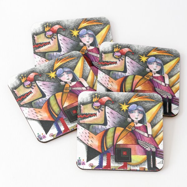 Item preview, Girl and Griffin designed and sold by Elena Samborskaja.