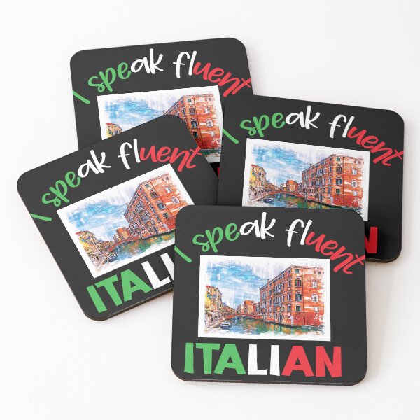 Item preview, I Speak Fluent Italian designed and sold by beefrancky.
