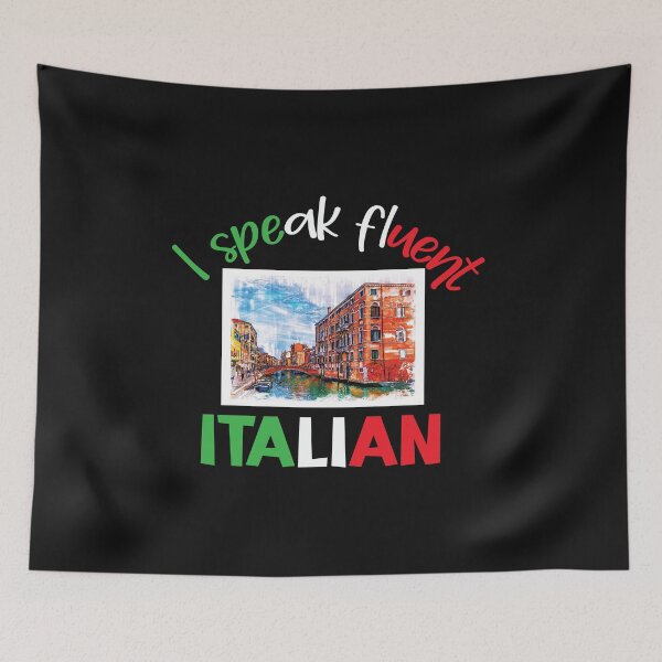 Item preview, I Speak Fluent Italian designed and sold by beefrancky.