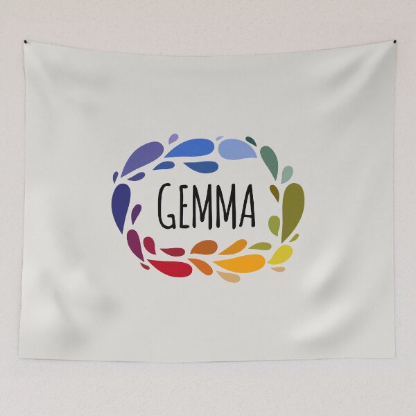 Item preview, Gemma Name Cute Colorful Gift Named Gemma designed and sold by kindxinn.