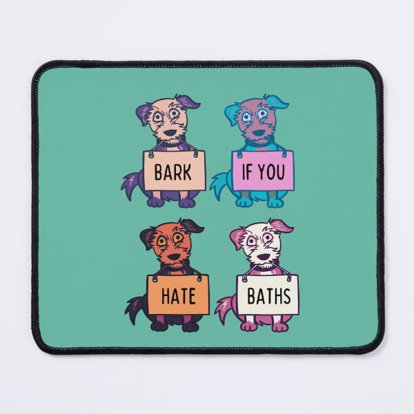 Item preview, Bark if you hate baths designed and sold by kookycomet.