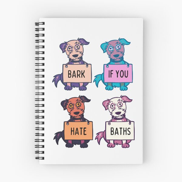 Item preview, Bark if you hate baths designed and sold by kookycomet.