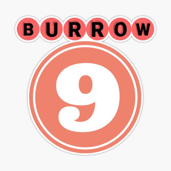 Joe Burrow Who Dey American Football Sticker for Sale by LouisUS