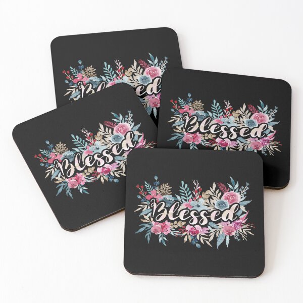 Item preview, Blessed - Floral designed and sold by amazingjoy.