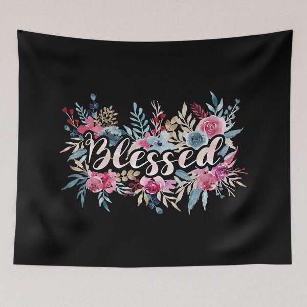Item preview, Blessed - Floral designed and sold by amazingjoy.