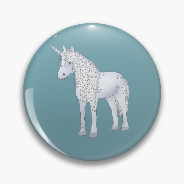 Item preview, Blue unicorn designed and sold by Blumchen.