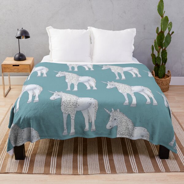 Item preview, Blue unicorn designed and sold by Blumchen.