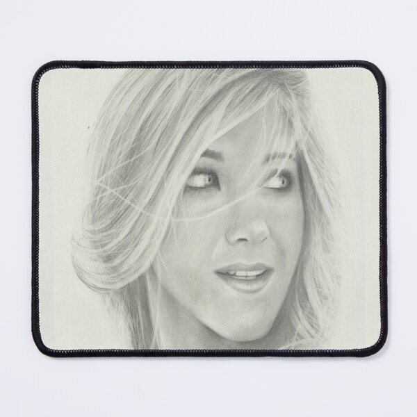 Item preview, Portrait of Jennifer Aniston designed and sold by Rockberry.